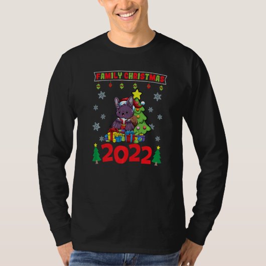 Family Christmas 2022 Funny Matching Xmas Lover Pr Tシャツ (正面)