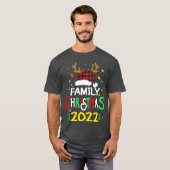 Family Christmas 2022 Merry Christmas gift Tシャツ (正面フル)