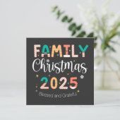 Family Christmas 2025 Blessed and Grateful  セーブザデート (スタンド正面)