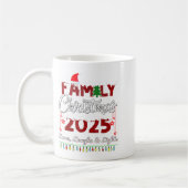 Family Christmas 2025 Love, Laughs And Lights Holi コーヒーマグカップ (左)