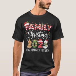 Family Christmas 2025 Matching Costume Xmas Squad  Tシャツ