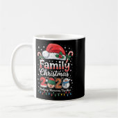 Family Christmas 2025 Matching Outfit Xmas Men Wom コーヒーマグカップ (左)