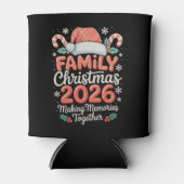 Family Christmas 2026 Making Memories Together 缶クーラー (正面)