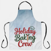 Family Christmas Baking Team Apron エプロン (正面)