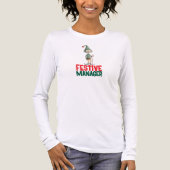 Family Christmas matching sarcastic mom T-Shirt トライブレンドTシャツ (正面)