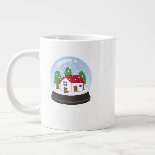 Family Christmas Mug – Fun Holiday Hot Cocoa Cup ジャンボコーヒーマグカップ (左)