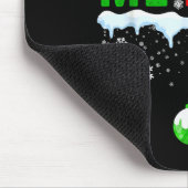 Family Christmas Pajamas Matching Mom Made Me Do I マウスパッド (コーナー)