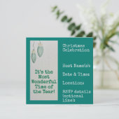 Family Christmas Party 招待状 (スタンド正面)