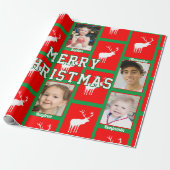Family Christmas Photo ラッピングペーパー (アンロールド)