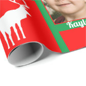 Family Christmas Photo ラッピングペーパー (ロールコーナー)