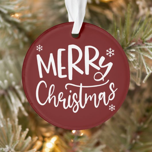 Family Christmas Photo , Merry Christmas  オーナメント (ツリー)