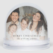 Family Christmas Photo Scandinavian (正面)