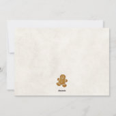 Family Christmas Stockings Card シーズンカード (裏面)