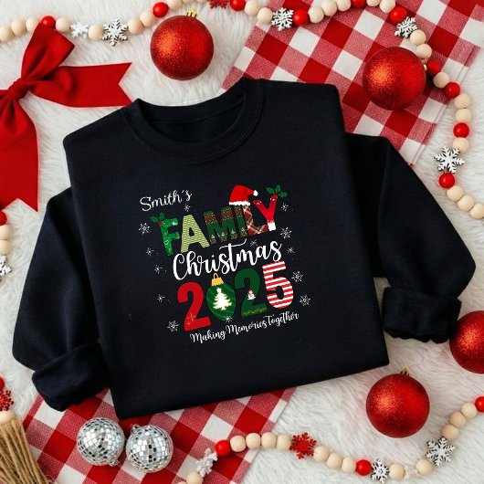 Family Christmas T-shirt 2025 Tシャツ