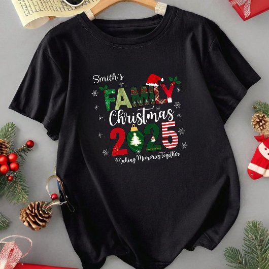 Family Christmas T-shirt 2025 Tシャツ