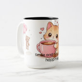 Family Coffee Mug ツートーンマグカップ (正面左)