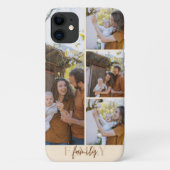 Family Collage Custom Photo Phone Case Case-Mate iPhoneケース (裏面)