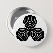 [Family Crests] three ork leaves 缶バッジ (正面&裏面)