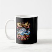 Family Cruise 2026 Cruising 1 コーヒーマグカップ (左)