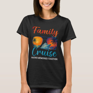 Family Cruise 2026 Family Matching Cruise Ship Vac Tシャツ