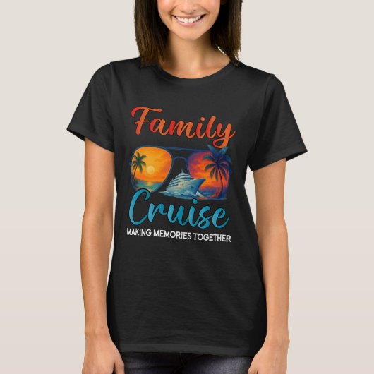 Family Cruise 2026 Family Matching Cruise Ship Vac Tシャツ (正面)