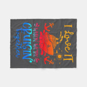 Family Cruise 2026 I Love It When We're Cruisin' T フリースブランケット (正面(横))