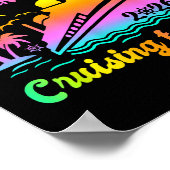 Family Cruise 2026 I Love It When We're Cruisin' T ポスター (角)