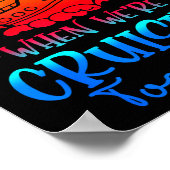 Family Cruise 2026 I Love It When We're Cruisin' T ポスター (角)