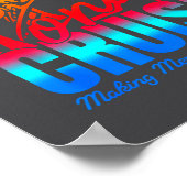 Family Cruise 2026 I Love It When We're Cruisin' T ポスター (角)