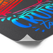 Family Cruise 2026 I Love It When We're Cruisin' T ポスター (角)