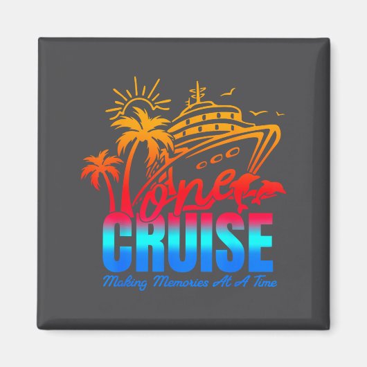 Family Cruise 2026 I Love It When We're Cruisin' T マグネット (正面)