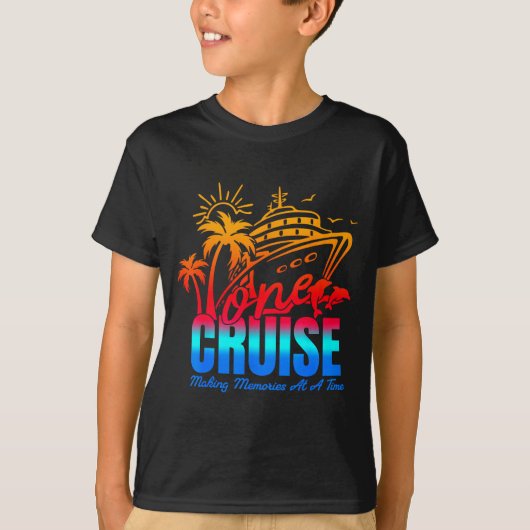 Family Cruise 2026 I Love It When We're Cruisin' T Tシャツ (正面)
