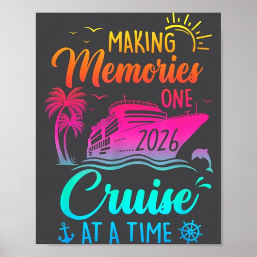 Family Cruise 2026 Making Memories One Cruise At A ポスター (正面)