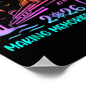 Family Cruise 2026 Summer Vacation Matching Family ポスター (角)