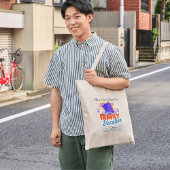 Family CRUISE Blue/Orange Sunset PERSONALIZE トートバッグ