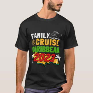 Family Cruise Caribbean Summer Vacation Jamaica  Tシャツ