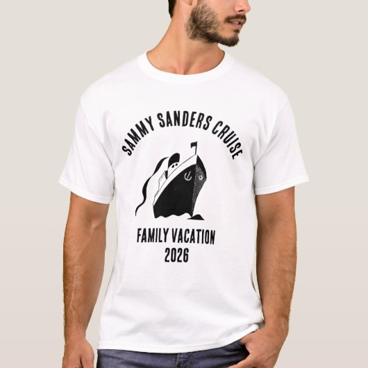 Family Cruise Custom Tシャツ (正面)
