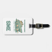 Family Cruise Retro Vacation ラゲッジタグ (正面横)