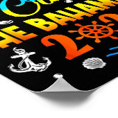 Family Cruise The Bahamas 2026 Summer Matching Vac ポスター (角)