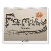 Family Custom Calendar カレンダー (カバー)