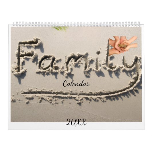 Family Custom Calendar カレンダー (カバー)