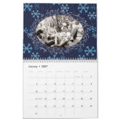 Family Custom Photo 2026 Calendar カレンダー (1月 2027)