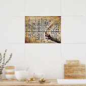 Family Decoration Gift | To My Husband Design| ポスター (キッチン)