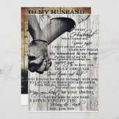 Family Decoration, To My Husband Letter シーズンカード (正面/裏面)