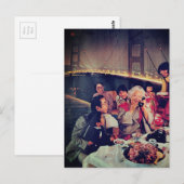 Family Dining at the Bridge ポストカード (正面/裏面)