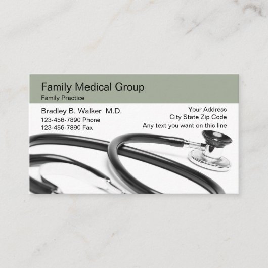 Family Doctor名刺 名刺 (正面)