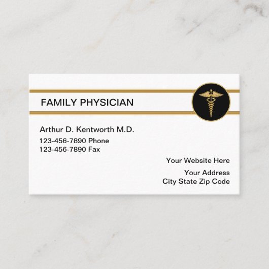 Family Doctor名刺 名刺 (正面)