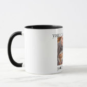 Family & Dog Photo Mug Personalized Gift マグカップ (左)