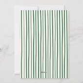 Family Doodle Photo Christmas シーズンカード (裏面)