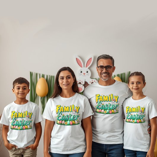 Family Easter - Ostern Tシャツ